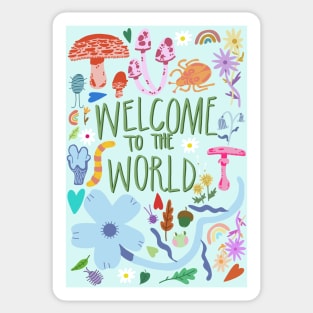Welcome to the World Sticker